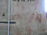 Catedral Vieja. Cuerpo de Campanas. Inscripción de Jesucristo IHS